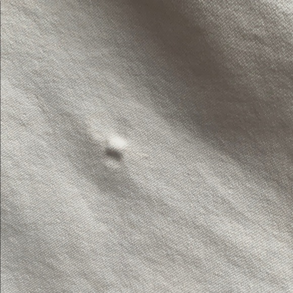 St. John White Stretch Studded & Cropped Jeans 14 - Picture 2 of 8